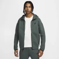 Nike Sportswear Tech Fleece Windrunner мужские Full-Zip Толстовка с капюшоном цвет зеленый