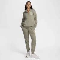 Nike Sportswear Club Fleece женская Mid-Rise Pants цвет зеленый