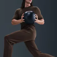 Nike Primary Fleece чоловічі Dri-FIT UV Tapeколір червоний Performance Pants колір коричневий
