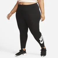 Nike Sportswear Classics женская С высокой Талией Graphic лосины (большие размеры) цвет черный
