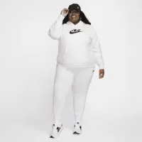 Nike Sportswear Club Fleece жіноча Pullover Толстовка з капюшоном (великі розміри) колір коричневий