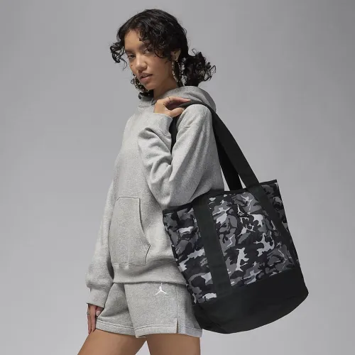 Nike Jordan Printed Flight Tote (34L) цвет черный