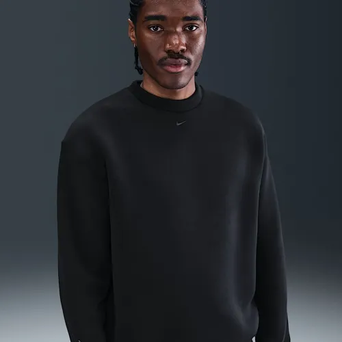 Nike Tech чоловічі Fleece Loose Fit Crew колір чорний