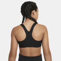Nike Big дитячі (Girls') Sports Bra колір чорний