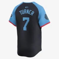 Trea Turner National League 2024 All-Star Game чоловічі Nike Dri-FIT ADV MLB Limited Jersey блакитний