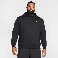 Nike Club чоловічі Pullover Fleece Толстовка з капюшоном колір чорний