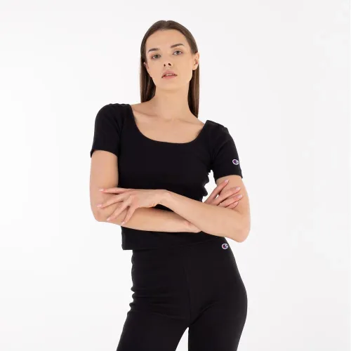 Футболка Champion Minimal бавовняніLycra 116263-KK001 - Чорна