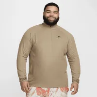 Nike Trail чоловічі Dri-FIT 1/2-Zip Mid Layer Top колір коричневий