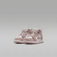 Nike Jordan 1 Mid SE Baby/Toddler Кроссовки цвет белый