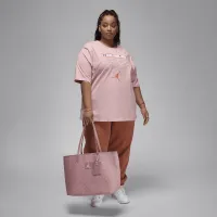 Nike Jordan Flight Heritage женская Graphic футболка (большие размеры) Pink