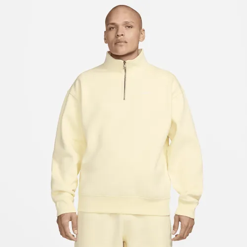 Nike Solo Swoosh мужские 1/4-Zip Top цвет коричневый