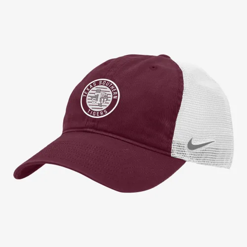 Texas Southern Heritage86 Nike College Trucker Hat цвет красный