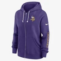 Minnesota Vikings Phoenix женская Nike NFL Full-Zip Толстовка с капюшоном цвет фиолетовый