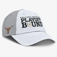 Texas Longhorns 2025 College Football Playoff Bound Club чоловічі Nike College Adjustable Hat колір білий