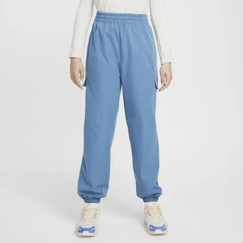 Nike Sportswear Girls' Cargo Pants синий
