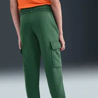 Nike Sportswear Club Fleece Big детские Cargo Pants цвет зеленый