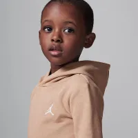 Nike Jordan MJ Brooklyn Fleece Toddler 2-Piece Pullover Толстовка с капюшоном набор цвет коричневый