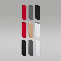 Nike Jordan Big детские Holiday Crew Gift Box (9 пары) цвет красный