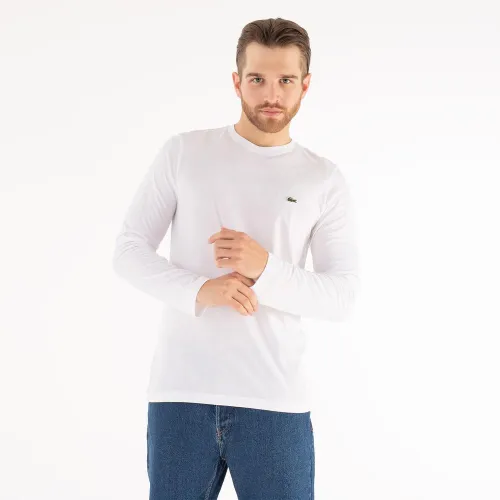 Футболка Lacoste Longsleeve TH2040-001 -  Белая