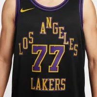 Los Angeles Lakers City Edition мужские Nike Dri-FIT NBA Swingman Jersey цвет черный