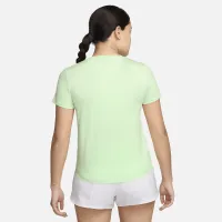 Nike One Classic жіноча Dri-FIT Short-Sleeve Top колір зелений