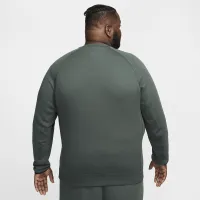 Nike Sportswear Tech Fleece мужские Crew цвет зеленый