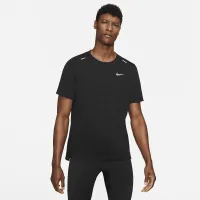 Nike Rise 365 мужские Dri-FIT Short-Sleeve Running Top цвет черный
