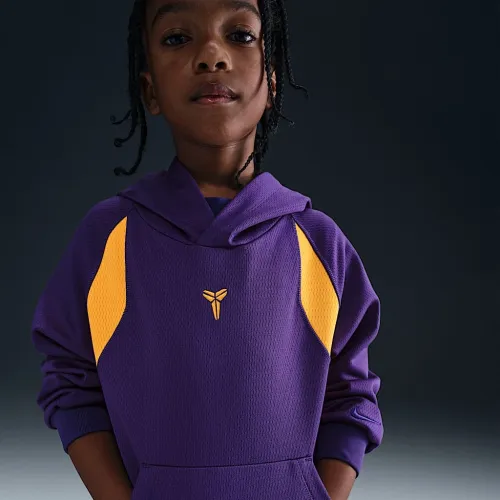 Nike Therma-FIT Kobe Bryant Little детские Толстовка с капюшоном цвет фиолетовый