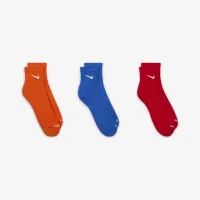 Nike Everyday Plus Cushioned тренувальні Ankle шкарпетки (3 пар) різнокольорові