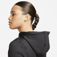 Nike Therma-FIT One женская Pullover Graphic Толстовка с капюшоном цвет черный