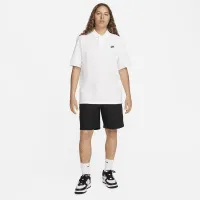 Nike Club мужские Short-Sleeve Polo цвет белый
