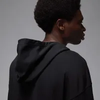 Nike Jordan Flight чоловічі оверсайз Pullover Толстовка з капюшоном колір чорний