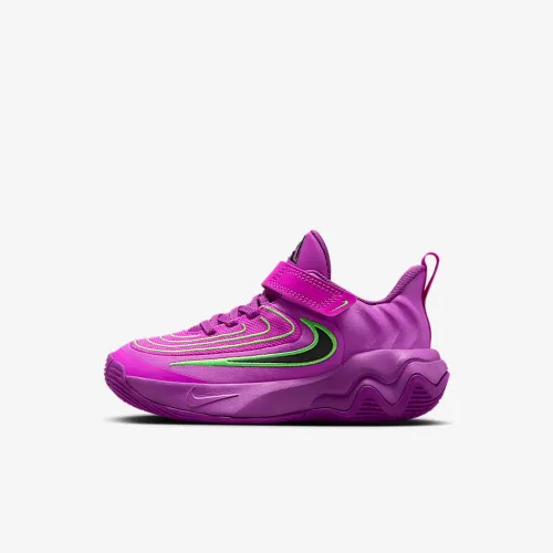 Nike Giannis Immortality 4 Little детские Кроссовки цвет фиолетовый