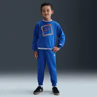 Nike Glow With Me Little детские Lightweight Fleece 2-Piece Crew набор синий