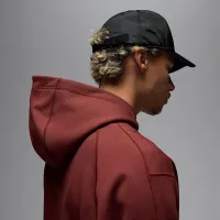 Nike Jordan Sport Hoop Fleece мужские Dri-FIT Pullover Толстовка с капюшоном цвет коричневый