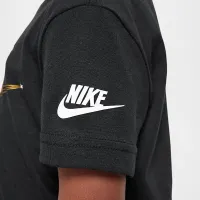 Nike Toddler Metallic Futura футболка колір чорний