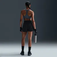 Nike One женская Dri-FIT 2-in-1 шорты цвет черный