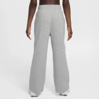 Nike Sportswear Club Fleece Girls' Wide-Leg Pants цвет серый