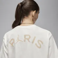 Nike Paris Saint-Germain жіноча Jordan Soccer Graphic футболка колір білий