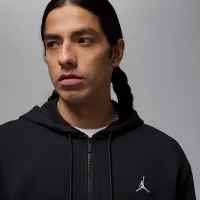 Nike Jordan Brooklyn Fleece мужские Full-Zip Толстовка с капюшоном цвет черный