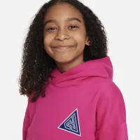 Nike Giannis Big детские баскетбольные Толстовка с капюшоном Pink