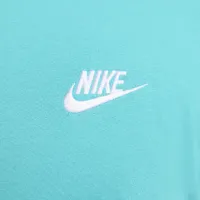 Nike Sportswear Club мужские футболка цвет зеленый