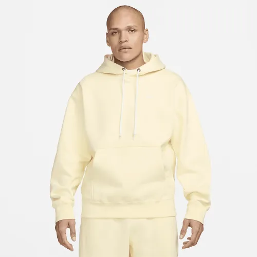 Nike Solo Swoosh чоловічі Fleece Pullover Толстовка з капюшоном колір коричневий