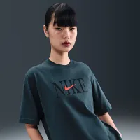 Nike Sportswear Essential жіноча Boxy футболка блакитний