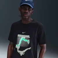 Nike чоловічі Running футболка колір чорний