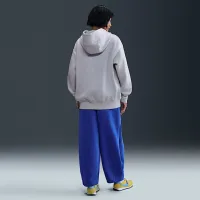 Nike Sportswear Phoenix Fleece женская оверсайз Full-Zip Толстовка с капюшоном цвет коричневый