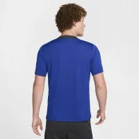 FC Barcelona Strike Third мужские Nike Dri-FIT Soccer Knit Short-Sleeve Top синий