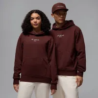 Nike Air Jordan Wordmark чоловічі Shanghai Fleece Pullover Толстовка з капюшоном колір коричневий