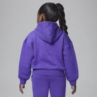 Nike Jordan Icon Play Pullover Толстовка с капюшоном Little Kids Толстовка с капюшоном цвет фиолетовый