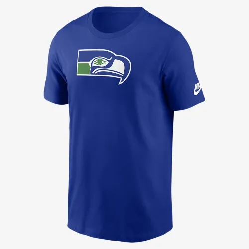 Seattle Seahawks Rewind Logo Essential чоловічі Nike NFL футболка блакитний
